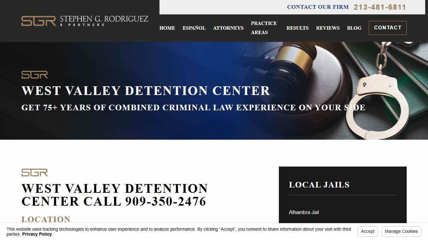 West Valley Detention Center | Los Angeles Criminal Attorneys